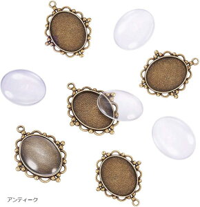 PandaHall 40x30mm NA KX J{V  ~[M 5Zbg ȉ~` y_g AeB[N