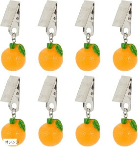 【楽天ランキング1位入賞】テーブルクロス ウェイトクリップ 8個 桃 テーブルアクセサリー 重量がある 暖簾 カーテン 洗濯物 シャツの皺伸ばしに 風に耐える 可愛い装飾 結婚式 屋外ピクニ