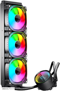 ݊iCOOLMOON ȈՐN[[ x\@\t CtBjeB\~[ CPUN[[ LED ARGB 5v 3pin LGA1700/1200/115X AMD:AM5/AM4\PbgɑΉ 4pin PWM t@