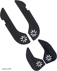 トヨタ 新型 ハリアー 80系 専用 ドアトリムガード キックガード 2020.6〜現行 2020.6〜現行