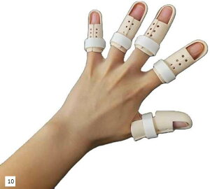 指サポーター 指サック 指先 保護 指先保護サック ポタオ指の固定器 フィンガープロテクター フィンガーラップ 10