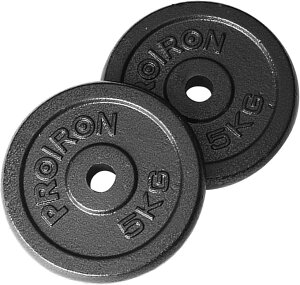 �_���x�� �v���[�g�_���x��������ǉ� �����S 5kgx2�� ���a25mm