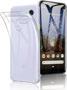 Google Pixel 3a���� TPU�S�ʕی�P�[�X �\�t�g�P�[�X �V���R�� �Ռ��h�~ �����h�~ �����^ �h�w��TPUPixel3a ���p�X�}�z �J�o�[ (VN-AVE-0373, TPU-A077)