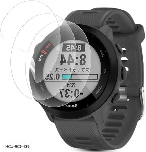3���Z�b�gFor Garmin ForeAthlete 55 �p �t�B���� �_�炩��TPU�� 3D�S�ʕی� ���� �C�A���X �L�Y�C�� �����ߗ� �X�N���b�`�h�~ �ی�t�B���� �����C��/�C�A�[��/�����^0.15mm (HCU-9CI-439)