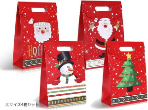 �N���X�}�X �M�t�g�o�b�O �J�� �e�[�v�t�� ���� �v���[���g ���b�s���O ��񂰑� ��T�C�Y4��Z�b�g