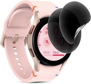 2���Z�b�gGalaxy Watch FE 40mm �p �`�����h�~�t�B�����_�炩��TPU�f�� 24���Ԏ����C���Z�p�M�����N�V�[�E�H�b�` �Ή� �ی�K���X�t�B�����C���X�g�[���c�[���t�������h�~ �����ߗ� �\��t���ȒP 