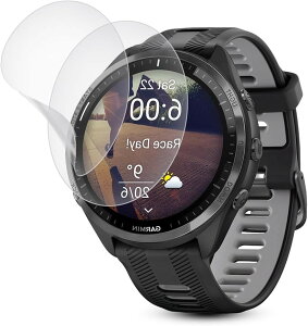 2�� �A���`�O���AFor GARMIN �K�[�~�� Forerunner 965 �t�B���� �ی�t�B���� TPU�f�� �T���T�� �^�b�`�� ���˖h�~ �����h�~ �C�A���X ����S�n �L�Y�C�� �w��h�~ �S�ʕی� (VEV-VNB-0626)