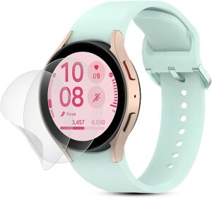 2�� �A���`�O���AGalaxy Watch FE 40mm �t�B���� �M�����N�V�[�E�H�b�` �ی�t�B���� TPU�f�� �T���T�� �^�b�`�� ���˖h�~ �����h�~ �C�A���X ����S�n �L�Y�C�� �w��h�~ �S�ʕی� (VEV-VNB-0625)