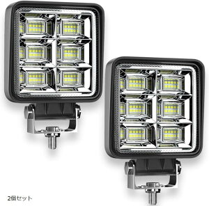 ݊iXNGA LED [NCg 144W 12V 24V 3000LM 6500K  Xe[t X|bgCg Ɠ  fCCg _v gbN ėp 2Zbg