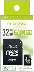 }CNSD 32GB MicroSD }CNSDHC L^ MicroSDHCJ[h class10 L-B32MSD10-U1