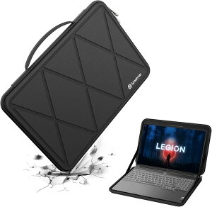 �݊��i �n�[�hEVA�ی�X���[�u�P�[�X 16�C���` Lenovo Legion Slim 7i Gen 8/7 �Q�[�~���O�m�[�g�p�\�R���Ȃ� (Black-For Lenovo 16�C���`, For Lenovo 16�C���`(X8292))