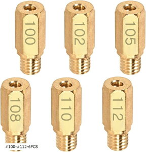 yyVLO1ʓ܁z݊iCWFbg 6I[o[CWFbgZbg PCq P[qPWK28/PE24ӗp FCR/PE/PWK 6X16.5 #100-#112-6PCS