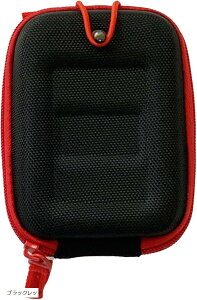 ゴルフ 距離計 ハードケース 収納ポーチ バッグ ボックス 計測器 レーザー測定器 レッド ブラック