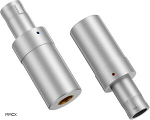 HD800-MMCX �ϊ��v���O �C���z���W���b�N �I�X ���X �����x�� �[���n�C�U�[�p HD800S�EHD820�EHD800�ɓK������ 2�Z�b�g 3.5mm 2Pin MMCX