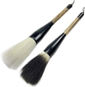 書道筆 太筆 中国筆 提斗筆 羊毛 硬毛 2本セット