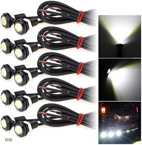  g ی^ {g^Cv ߍ LED 12v 23mm 10Zbg   u[ fCCg