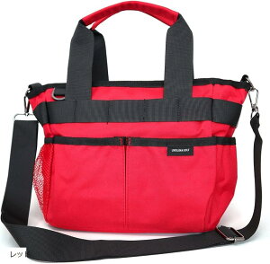 【楽天ランキング1位入賞】ラウンドバッグ ショルダーベルト付き 防水加工 ラウンドトート メンズ レディース ブラック ベージュ レッド ネイビー