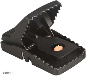 簡単 ネズミ捕り ねずみ 害獣 駆除 捕獲器 マウス トラップ 罠 対策 駆除機 5個セット