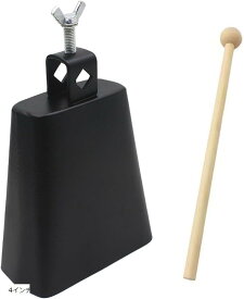 【楽天ランキング1位入賞】カウベル パーカッション 楽器 打楽器 簡単 4インチ