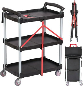 S LX^[t 3i Lb`S ܂ݎ c[J[g c[S 4 2փbN\Aƒ/ItBX/qɗpA75kg 3x25ω׏dAgݗĕsv