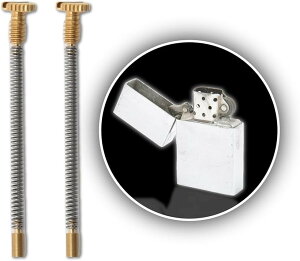 �݊��iNMJ 2�Z�b�g/zippo�݊��i �t�����g �X�v�����O �����p (�V���o�[)