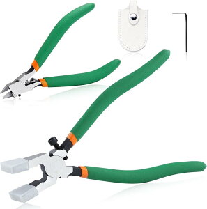 ガラスニッパー ガラスパンチ ガラスカッター ガラス切りニッパー ステンドグラスニッパー ガラス切りプラニッパー 片刃ニッパー 片刃プラニッパ 片刃プラスチックニッパ 模型プロ 模型用