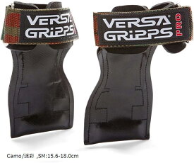 【楽天ランキング1位入賞】PRO パワーグリップ 筋力トレーニング・リストラップ Camo/迷彩 SM:15.6-18.0cm