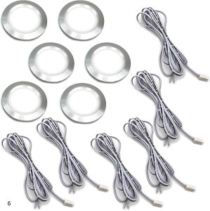 GXlbg DC 12V 3W ^ LED _E Cg F 6500K 55mm O 68mm  14mm P[u 2m d 2 4 6 1