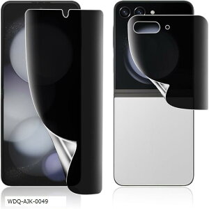 Galaxy Z Flip5 �ی�t�B���� �� �`�����h�~ TPU�f�� SCG23/SC-54D�ی�t�B���� �̂������h�~�t�B���� �\��t���ȒP/�C�A�Ȃ�/�w��h�~/�X�N���b�`�h�~/�����ɂ���/�v���C�o�V�[�ی� (WDQ-AJK-0049)