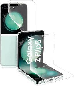 �A���`�O���A �t�B����Galaxy Z Flip5 �ی�t�B���� �� TPU�f�� SCG23/SC-54D�ی�t�B���� �\��t���ȒP/�S�ʕی�/�C�A�Ȃ�/�w��h�~/�X�N���b�`�h�~/�����ɂ��� �M�����N�V�[Z (WDQ-AJK-0200)