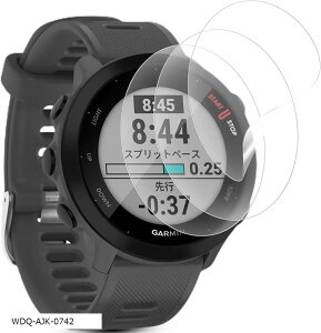 3���Z�b�gFor Garmin ForeAthlete 55 �t�B���� �K�[�~�� �ی�t�B���� TPU���E���𕂂��Ȃ��E�����ߗ��E�����^�E�w��h�~�E��ʑN�₩�����ׁE�\��t���ȒP �p �Ή�