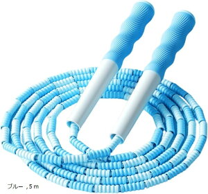 Uccellino 長縄跳び 軽い カラフル 大縄とび グリップ 5m おおなわとび ビーズ 競技 練習 ピンク 5m