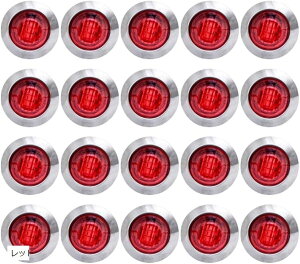 ݊i ėp LED TCh}[J[v 12V 24V _E A_[ Cg ԕ ی^ ^C fRg gbN g[[ oX 20Zbg IW u[ O[ bh