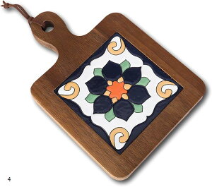 鍋敷き 木製 耐熱 タイル 北欧 ポットマット 0 2 3 4 5 6 7 8 9 1