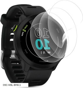 3ZbgΉ Garmin ForeAthlete 55یtB K[~ 55tB ߗ TPUf  Sʕی hCA hw XNb`h~ p tیtB
