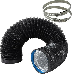 ダクトホース フレキシブルダクト アルミダクト 排気ホース 耐熱 防水 蛇腹ダクト 150mm