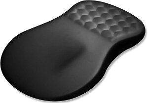 マウスリスト マウスパッド 手首 疲労軽減 手首置き 一体型 リストサポート 大型 サポートクッション