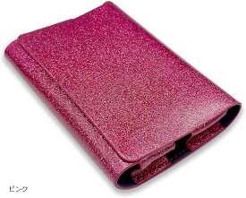 Case compatible with IQOS-iluma one/i ケース対応イルマ ワン用ケース対応アイコスイルマiワン対応 ぴかぴか光るレザー カバーたばこーンスリーブ め シガレット ピンク