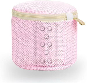 ナチュラボ ブラジャー 洗濯ネット 大きいサイズ 形崩れ防止 ブラジャーネット ドラム式 型崩れしない ブラジャー用洗濯ネット ドラム式対応 型崩れ防止 No15 ピンク