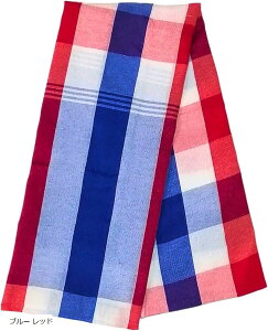 パーカオマー タイ アジアン エスニック 手芸 布 生地 チェック ストライプ マルチクロス パープル ライトブルー ブルー パープル ブルー レッド グリーン オレンジ