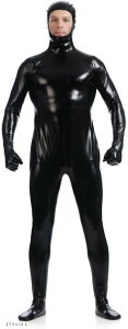 全身タイツ コスプレ ハロウィン 衣装 仮装 男性 女性 コスチューム 大人 顔出し 変装 ストレッチ 着ぐるみ ゴールドL ゴールドXL ブラックXL シルバーXL ブラックL 「シルバー」L