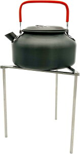 焚き火用クッカースタンド 焚火用五徳 キャンプ 直火 ガスバーナー 焚き火台