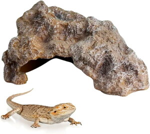 爬虫類 シェルター 隠れ家 亀 トカゲ ロックシェルター 両生類