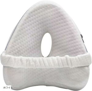 【楽天ランキング1位入賞】足枕 膝枕 就寝用 横向き フットピロー 横向き膝枕 ハート型 カバー洗濯可能 通気性 バンド付き グレー