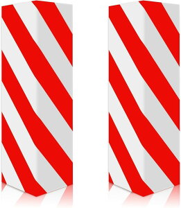 コーナーガードパッド ガレージ壁保護パット ガレージ壁プロテクター 駐車場ガレージ 壁のエッジプロテクター 車を保護 エッジと車のドアを損傷から保護 40x15x1.5cm 紅白