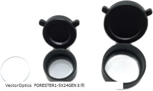 YveN^[ + XR[vLbv OZbg VectorOptics FORESTER1-5X24GENIIp