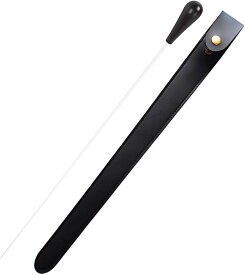 【楽天ランキング1位入賞】指揮棒 ケース付き タクト バトン 軽量 高強度 グラスファイバー PUレザーケース 385mm