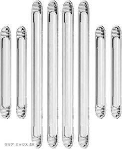 コーナーガード 透明コーナーガード 冷蔵庫ドア用 クリア ロング 4本 クリア ミックス 8本 クリア ショート 4本