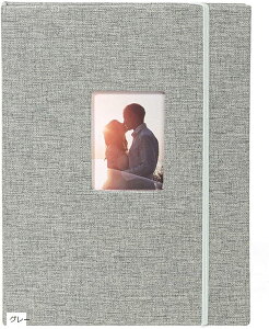 チェキ アルバム ファイル ホルダー 収納ケース 大容量 かわいい 208枚収納 パープル グレー ブルー ベージュ ピンク