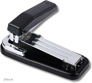 良品ラボ ホッチキス 中綴じ 回転式 製本用 ステープラー ホチキス 中型 25枚綴 業務用 事務用品 資料まとめ ノート作り 3号 No.3-1M 針幅12mm 針長6mm 1個 ブルー ホワイト ブラック